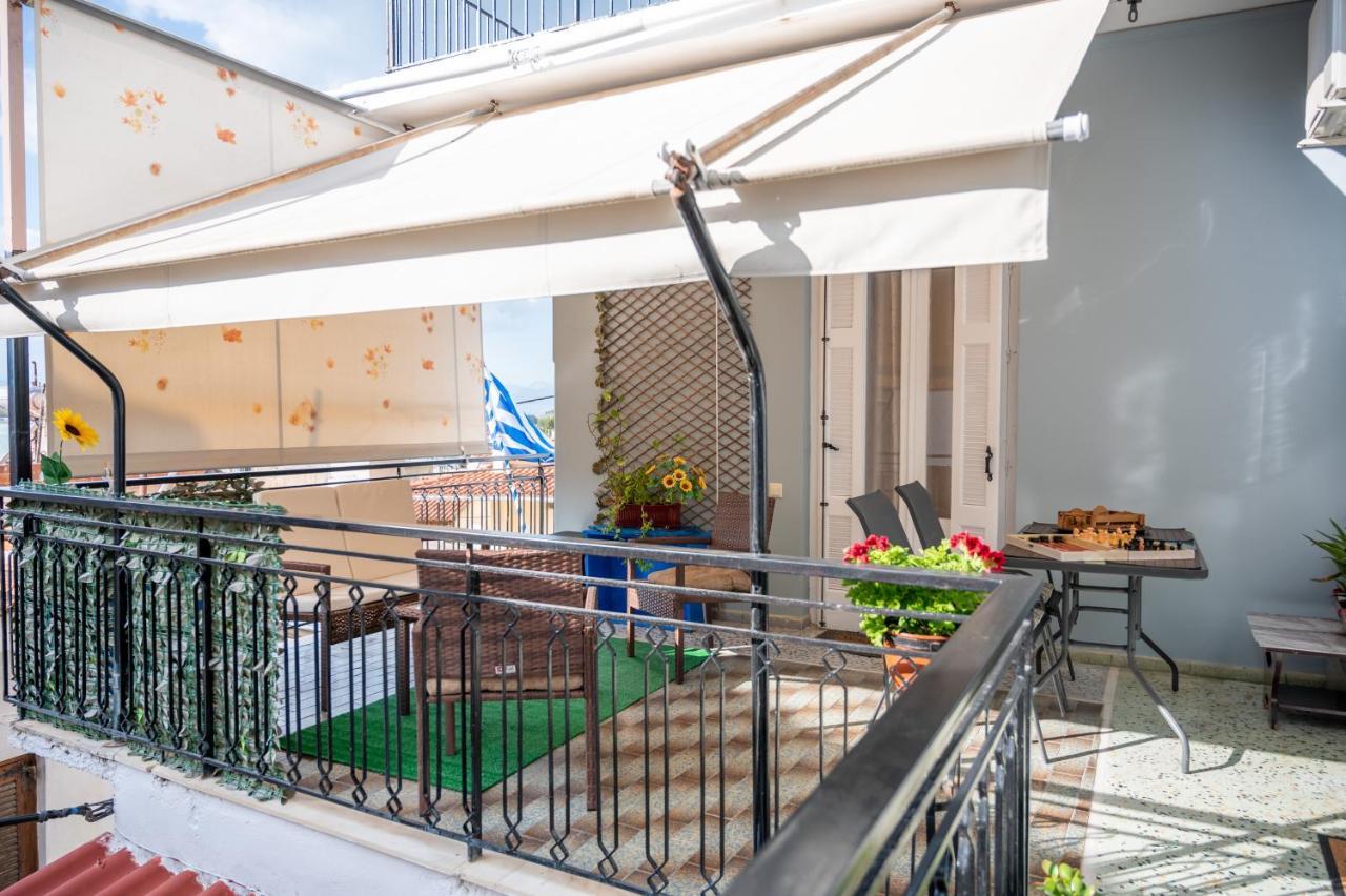 Sea View Nikos Apartment 纳夫普利翁 外观 照片