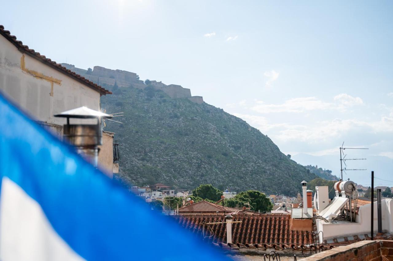 Sea View Nikos Apartment 纳夫普利翁 外观 照片