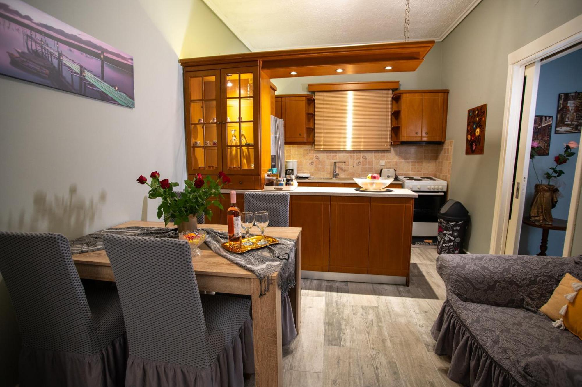 Sea View Nikos Apartment 纳夫普利翁 外观 照片
